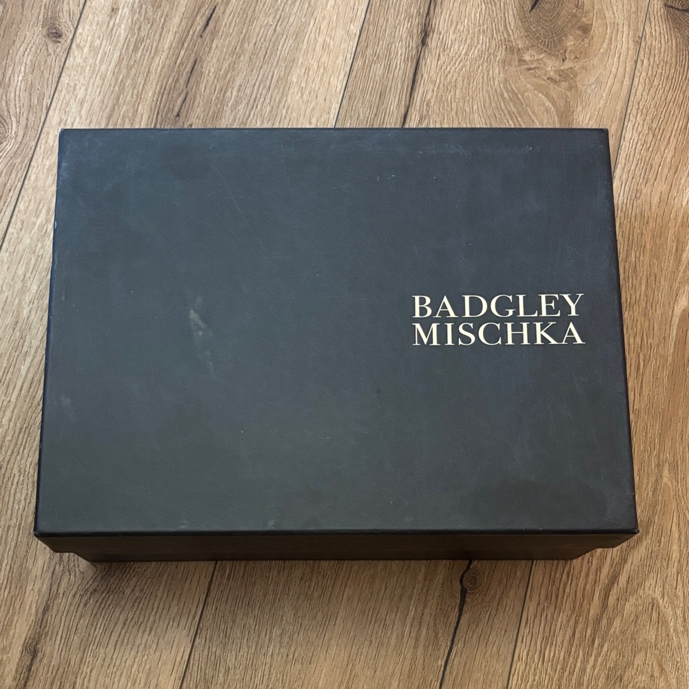 Badgley Mischka Black Heels with Embellishment - Picture 8 of 8